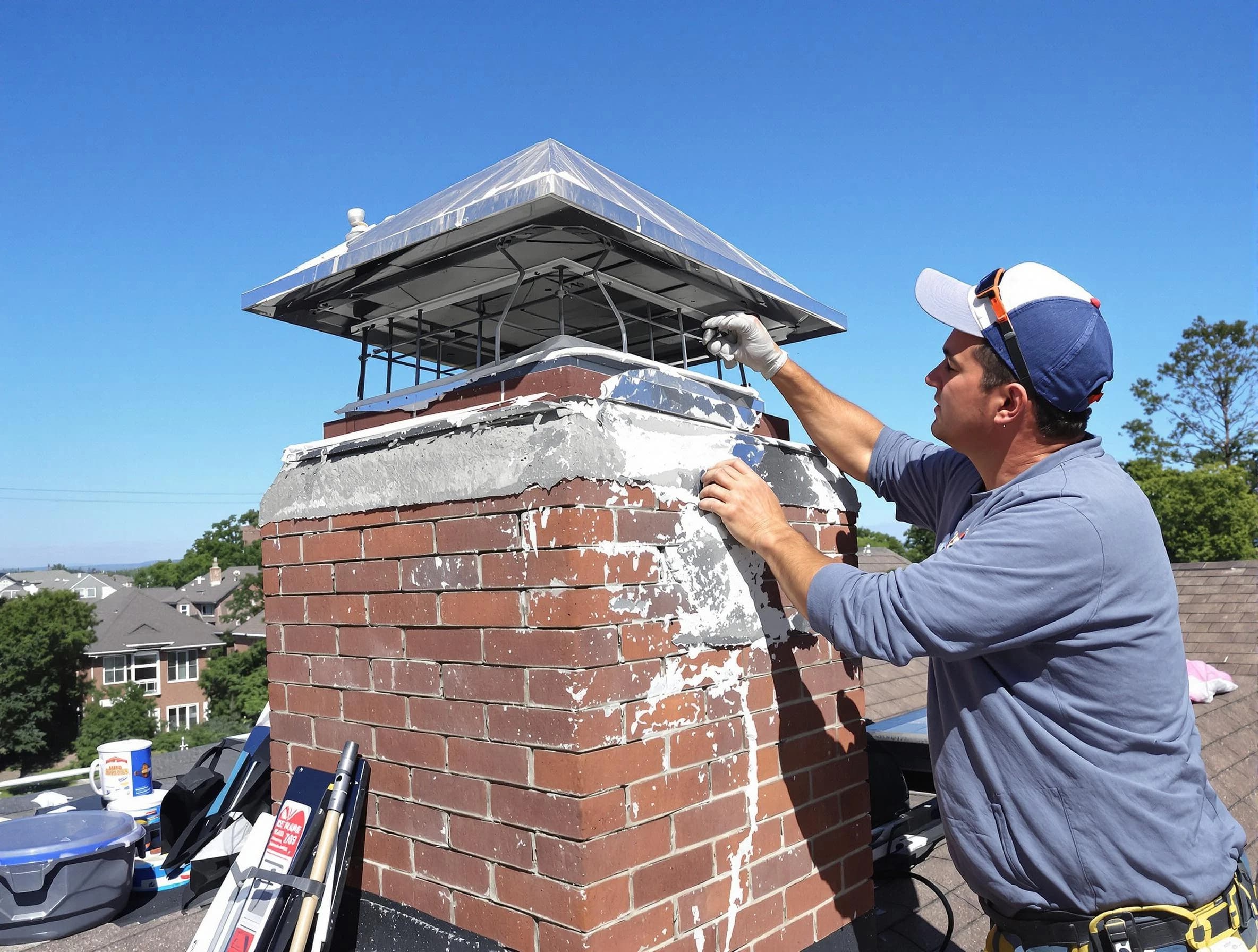 Chimney Crown Services service in Senoia, GA