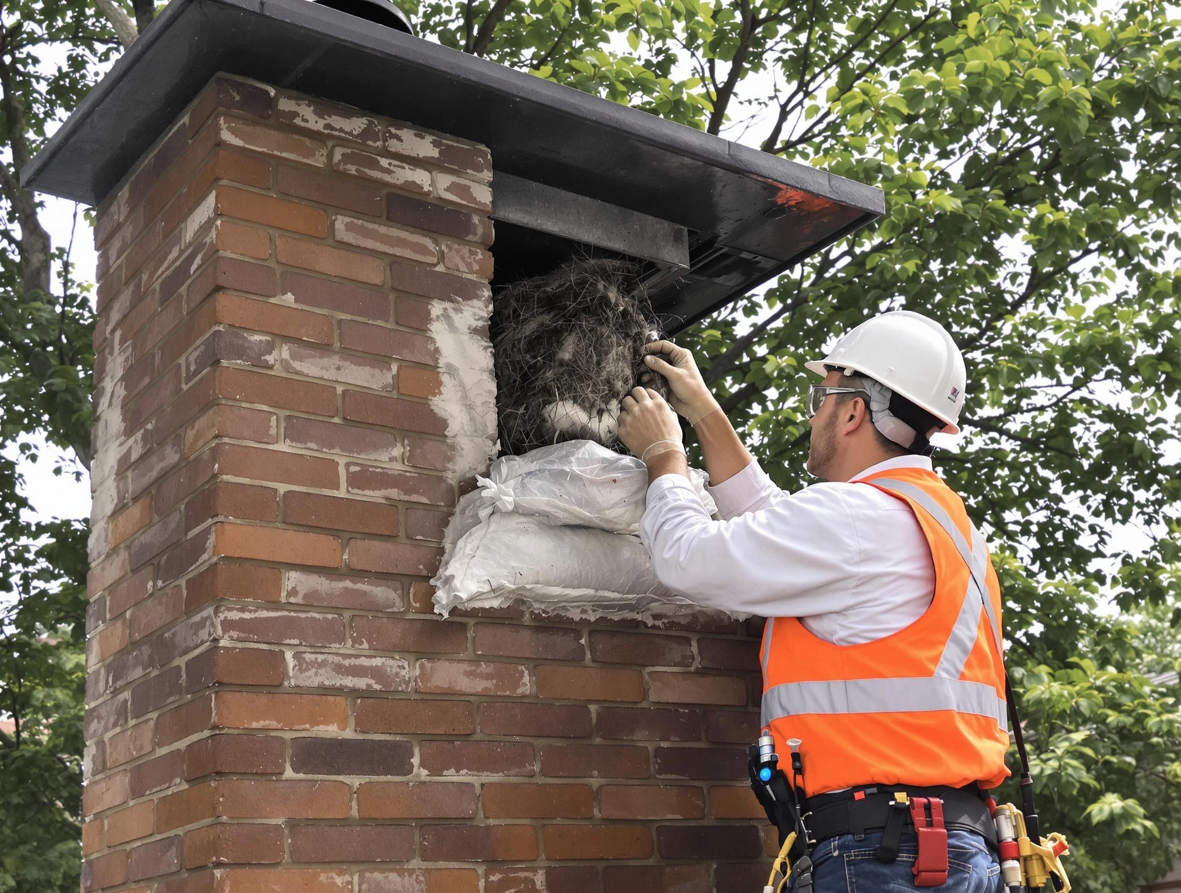 Humane removal of debris and animals by Senoia Chimney Sweep in Senoia, GA
