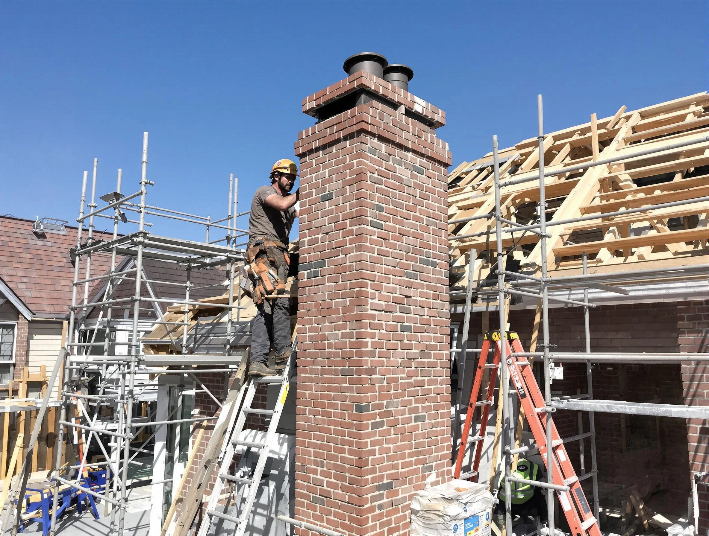 New chimney installation completed by Senoia Chimney Sweep in Senoia, GA
