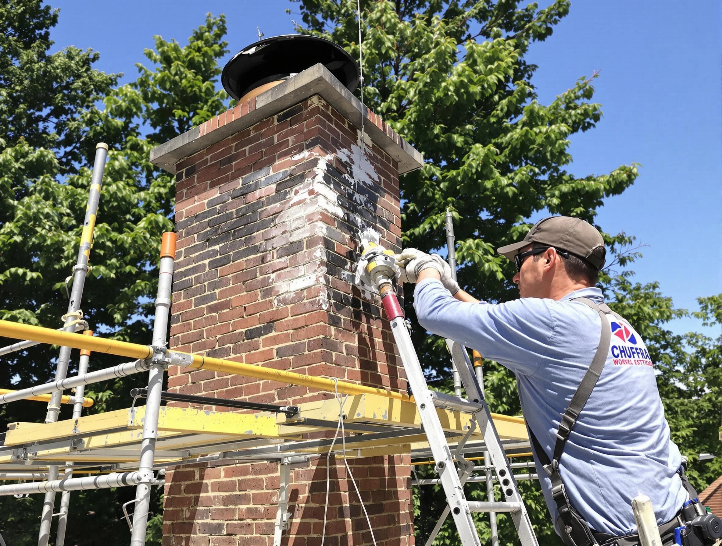 Structural chimney repair by Senoia Chimney Sweep in Senoia, GA
