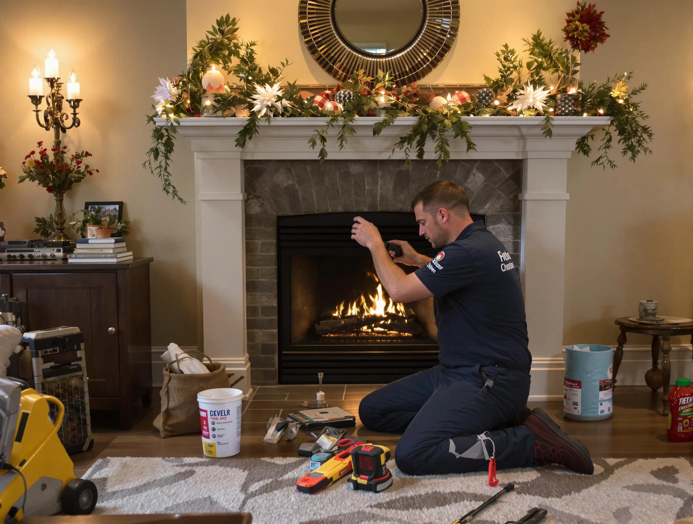 Senoia Chimney Sweep offering fireplace maintenance services in Senoia, GA